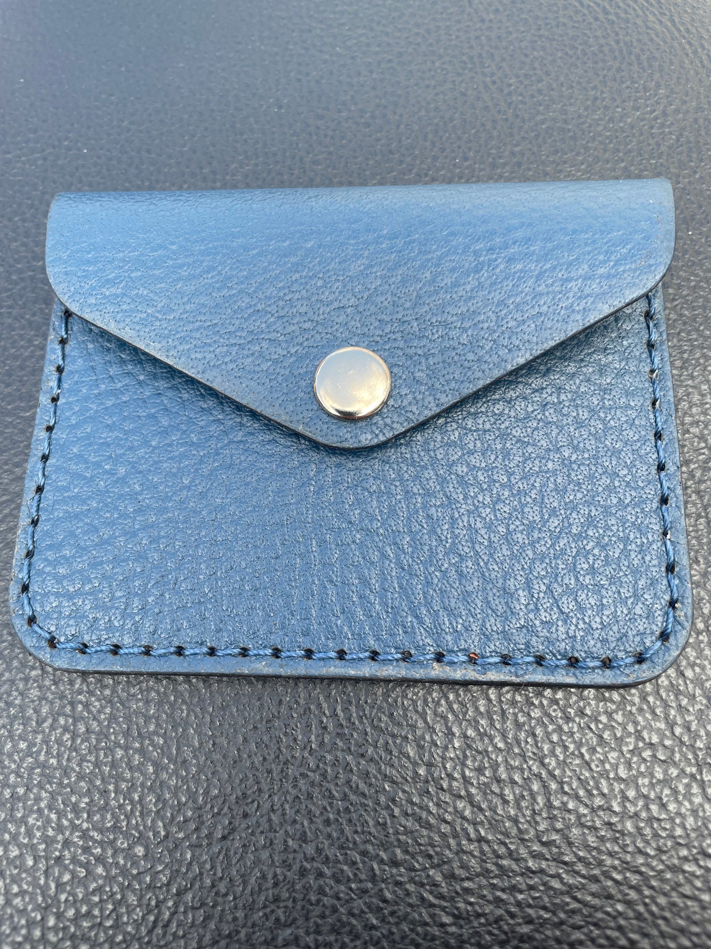 Small Leather Purse Leather Coin Pouch Small Change Wallet.Custom Embossing.